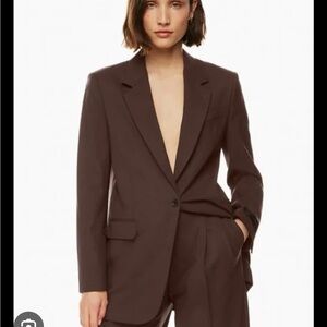 Babaton Agency Brown Blazer